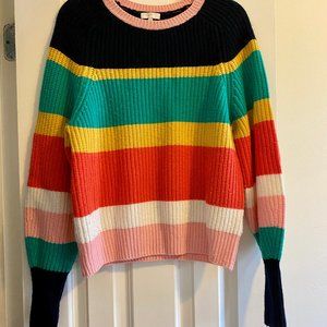 Joie Haady Stripe Wool & Cashmere Sweater